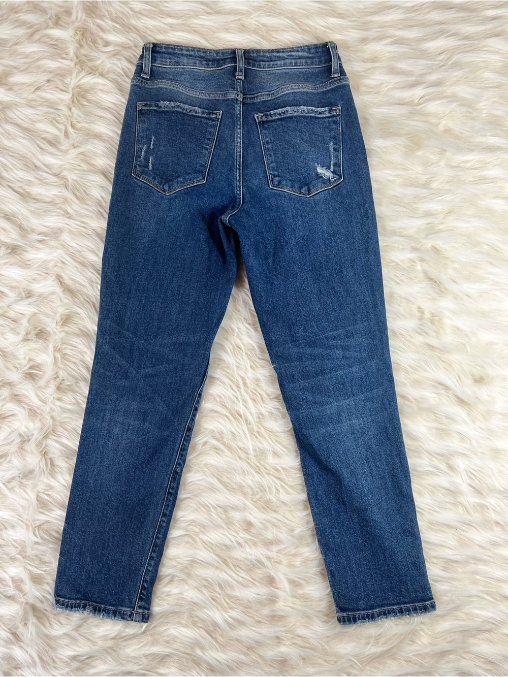 Flying Monkey Jeans Women's 26x25 High Rise Cropped Medium Wash - Picture 5 of 6